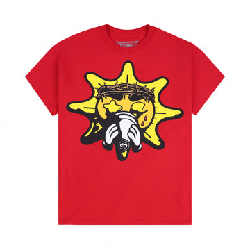 Classic Sun Logo Tee (Red)