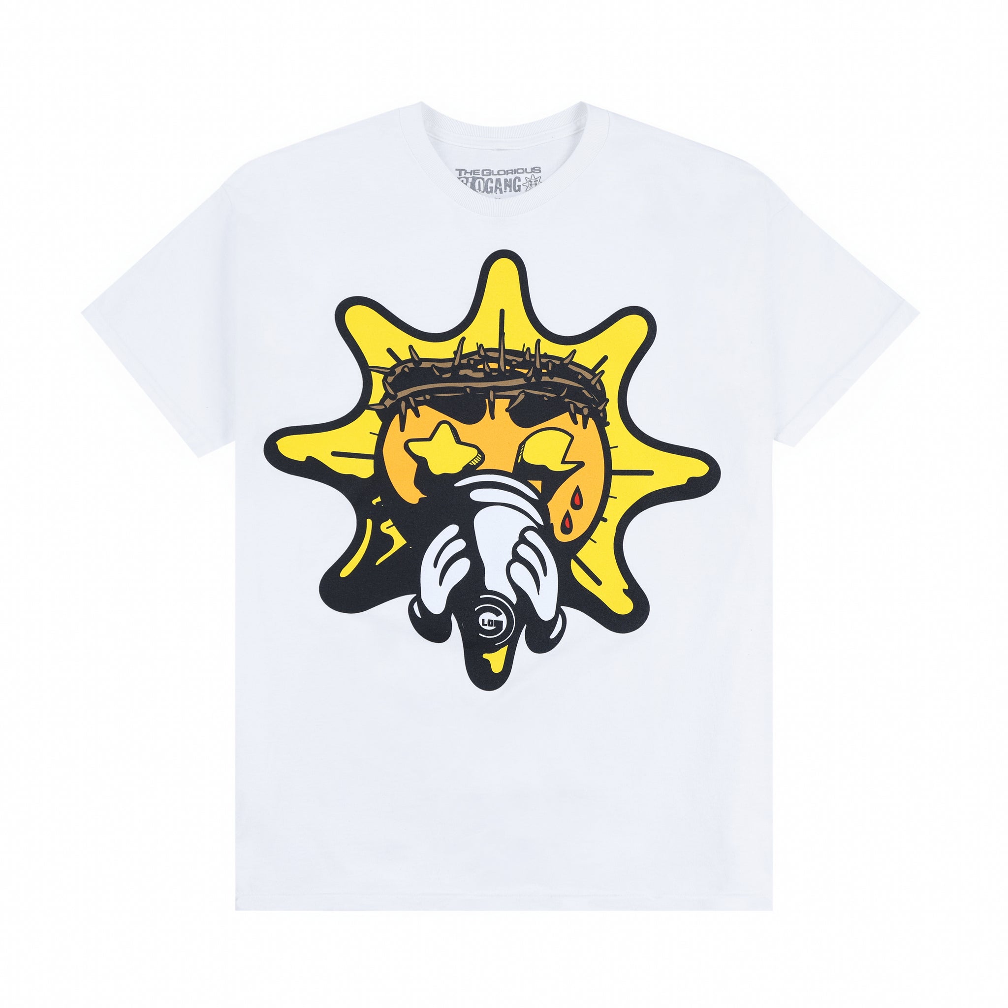 Classic Sun Logo Tee (White)