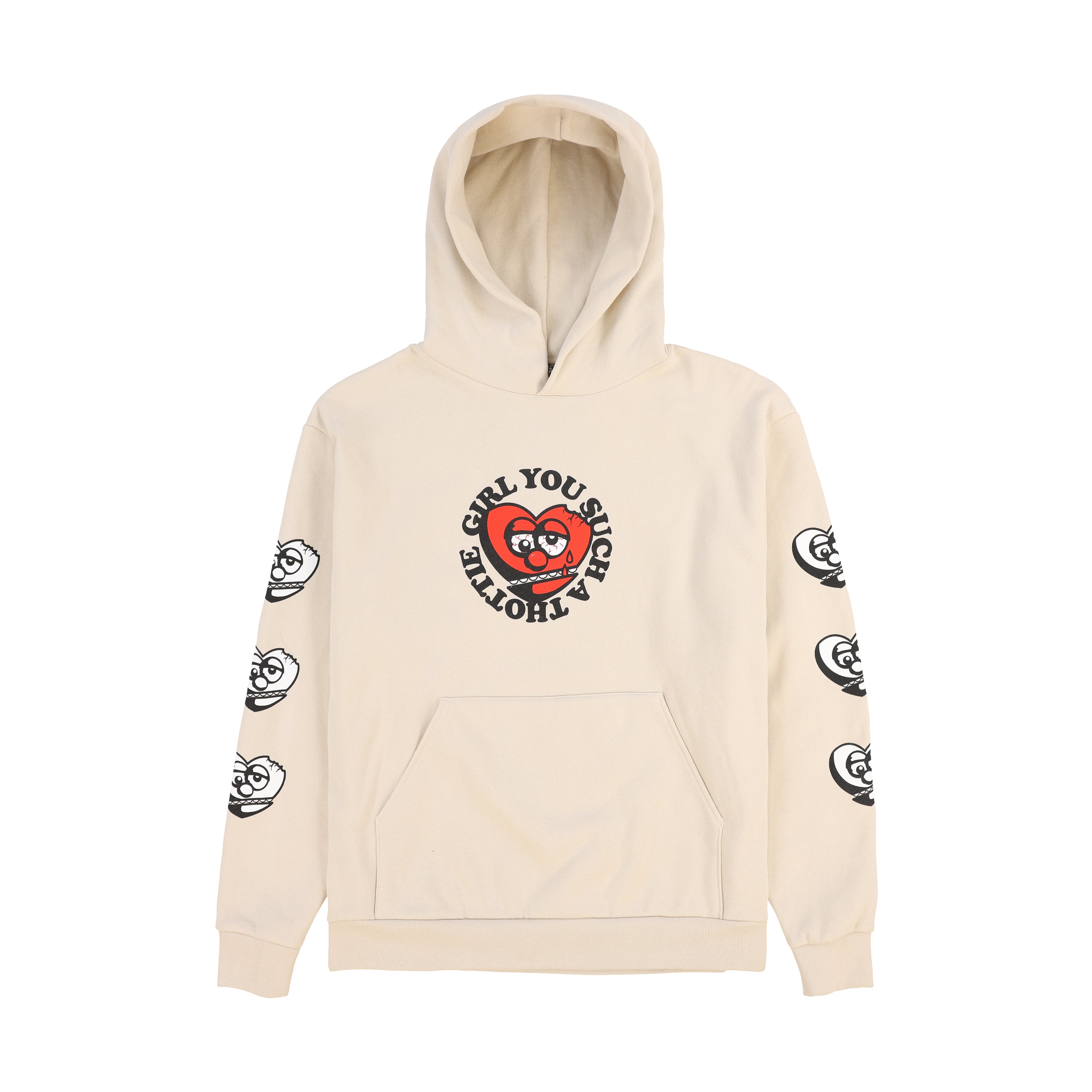 Cdg hoodie ivory hotsell