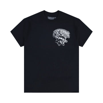 Distressed Logo Glo Tee (Black)