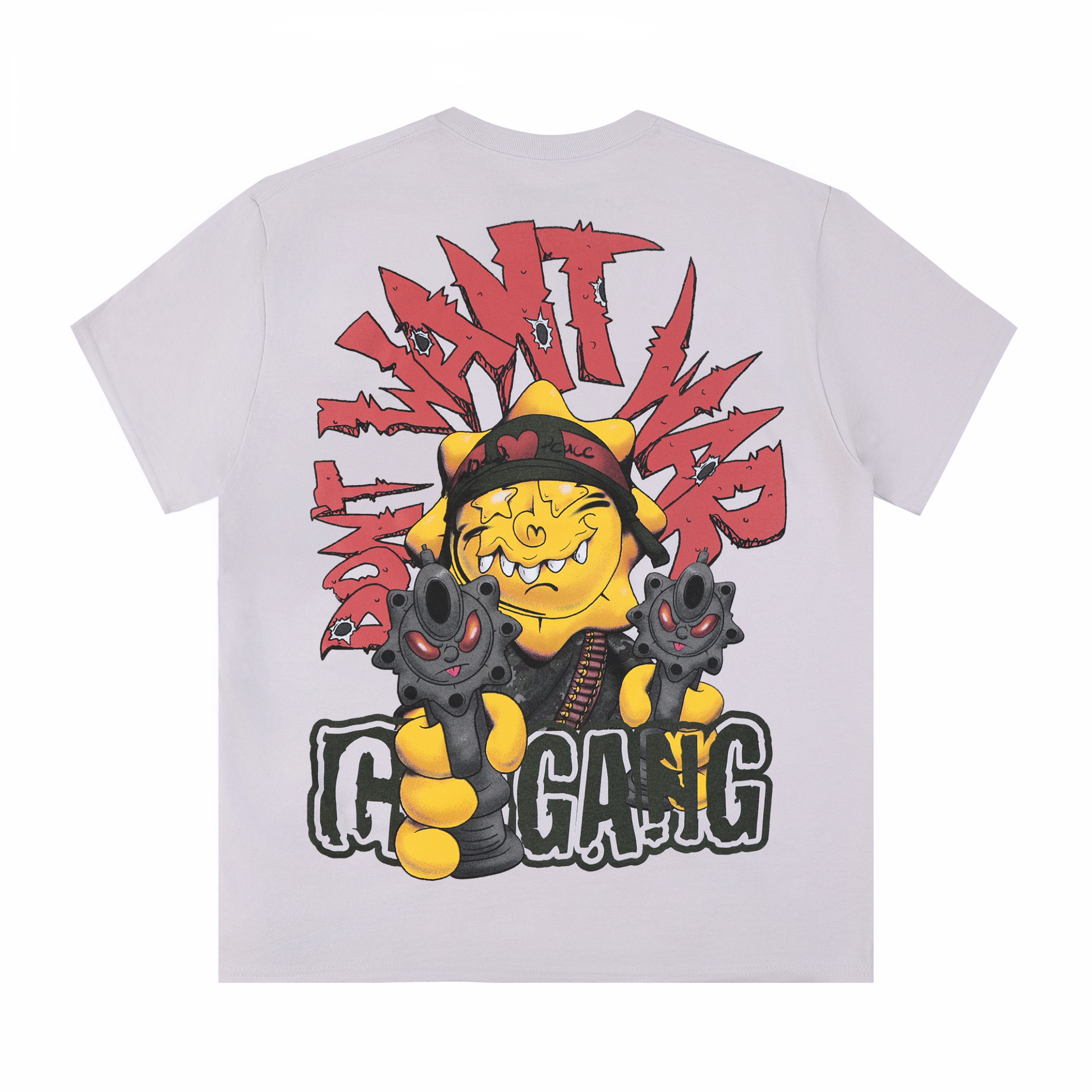 Don't Want War Tee V2 (Grey)
