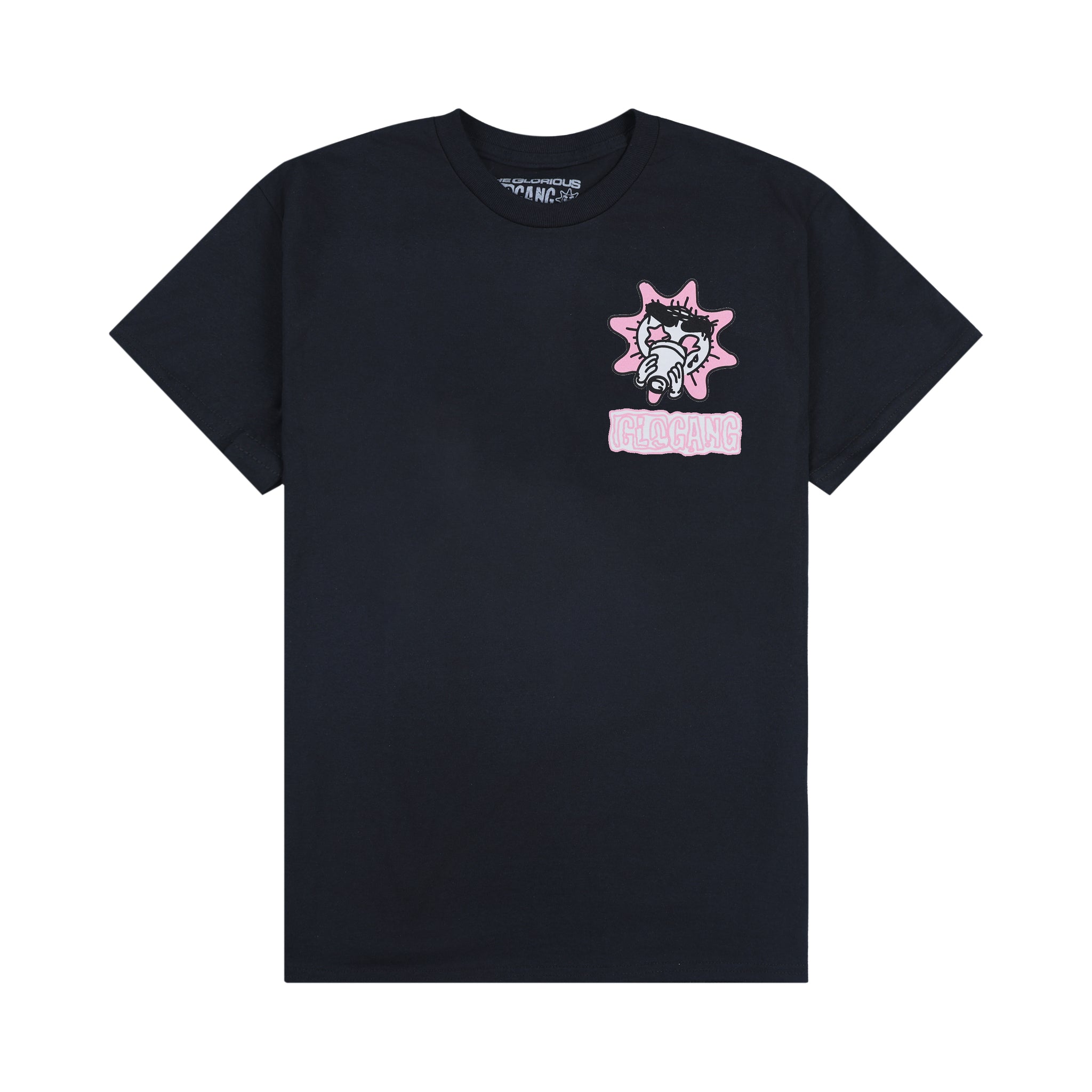 Doodle Glo Sun Logo Tee (Black)