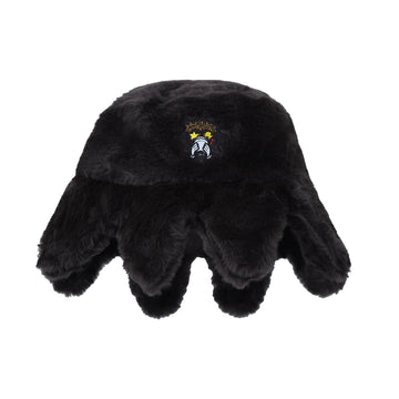 Furry Glo Sun Bucket Hat (Charcoal Black)