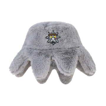 Furry Glo Sun Bucket Hat (Grey)
