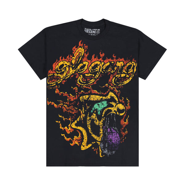 【GLOGANG】★Tシャツ★ American Glory Tee Flaming-Glo-Tongue-Tee-