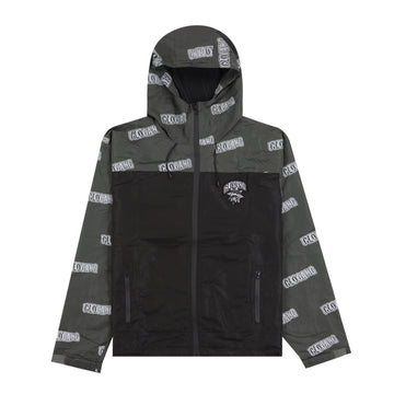 Glo Font Windbreaker (Black)