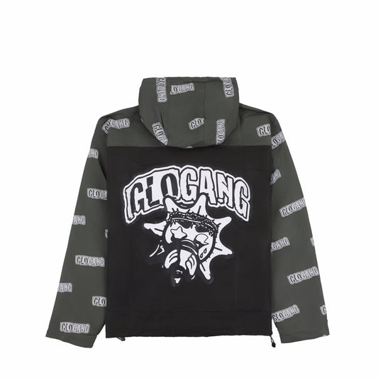 Glo Font Windbreaker (Black)