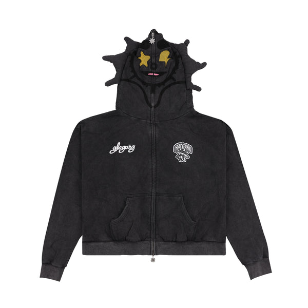 トップス glogang Glo Gang Full Zip Hoodie (Black)