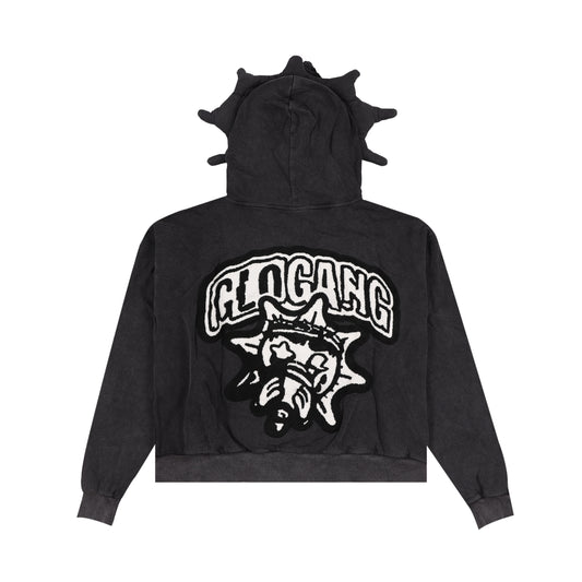 Glo Gang Full Zip Hoodie (Black)