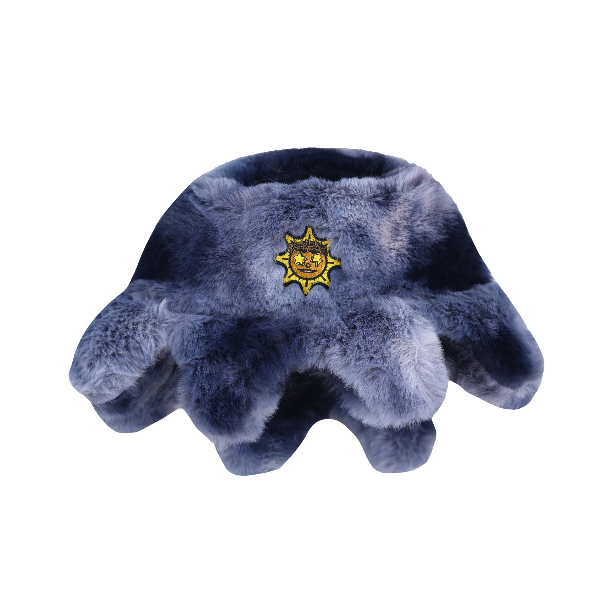 Furry Glo Sun Bucket Hat (Blueberry)