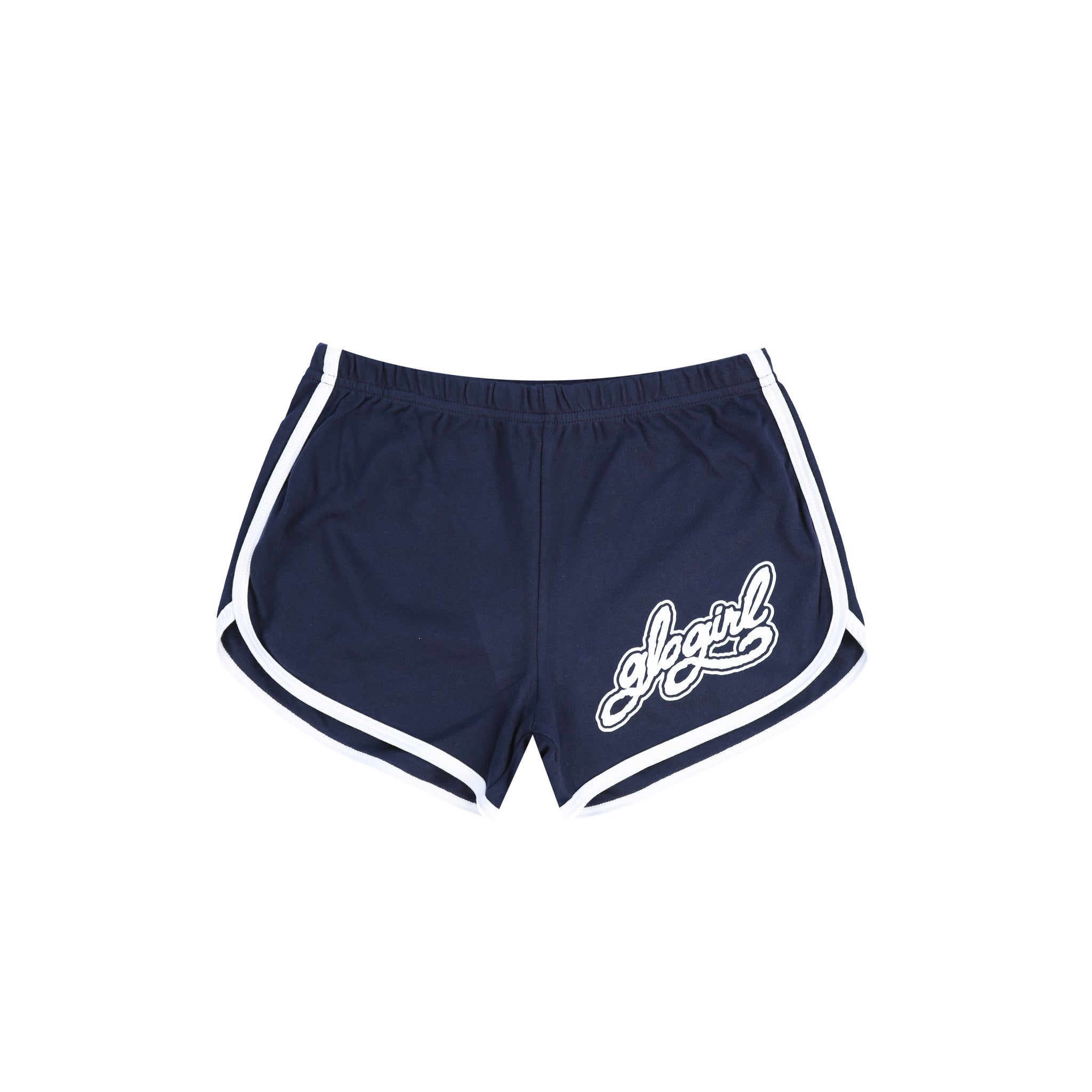 Glo Girl Flag Shorts (Navy)