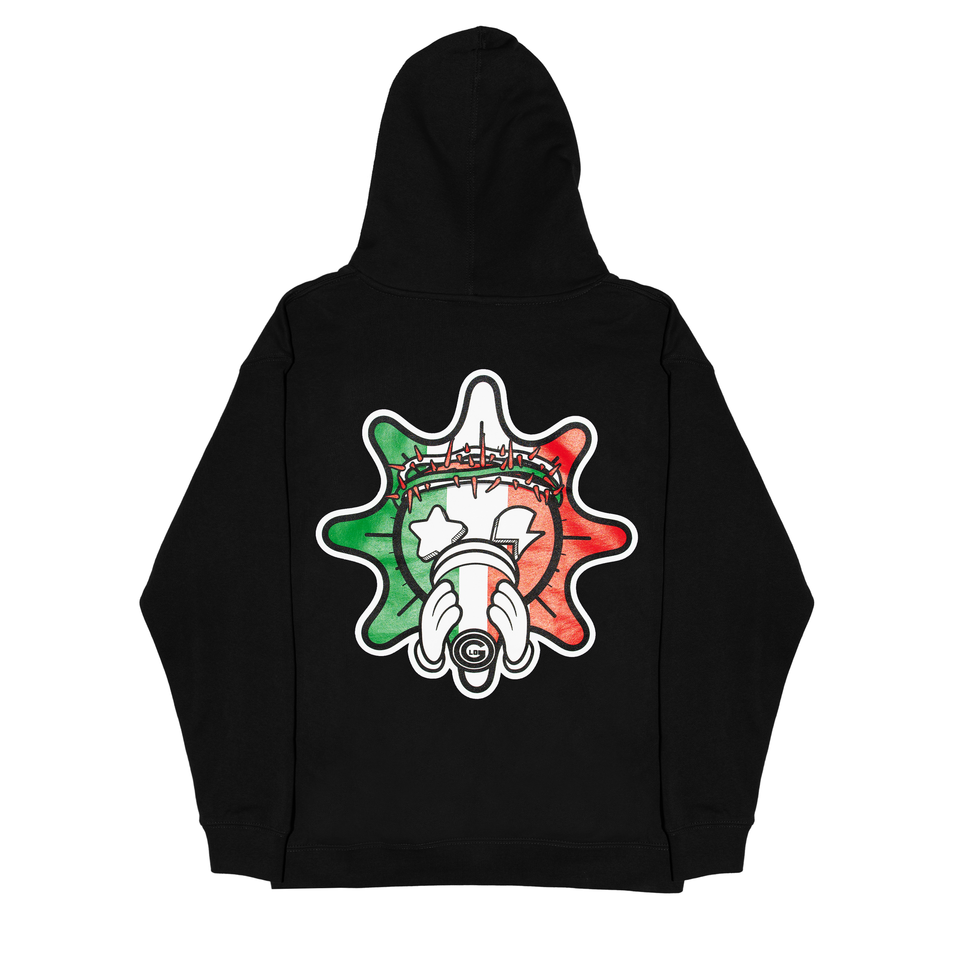 GLOGANG パーカー Glory Boyz Italy Hoodie 2colors○関送無料○ Glory Boyz Italy Hoodie (Black)