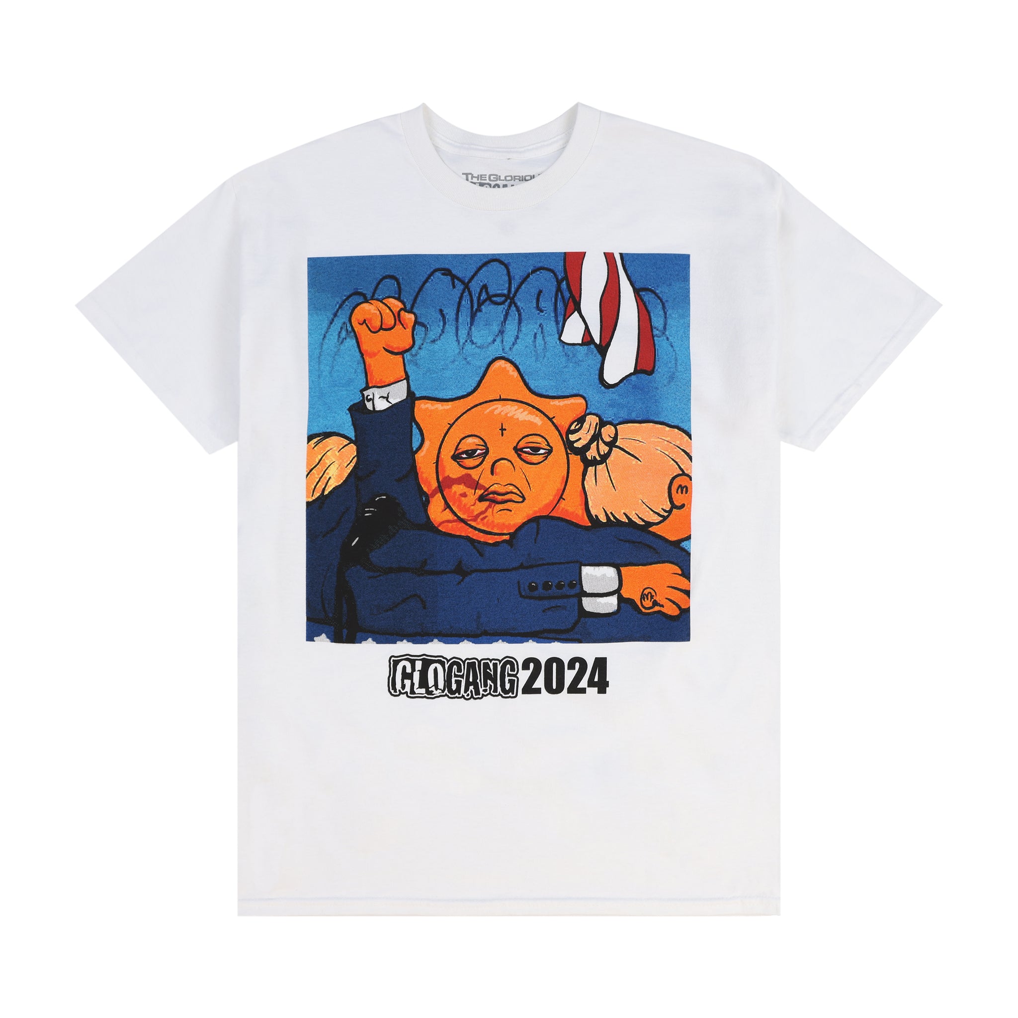 For President Glomerica Tee (White)