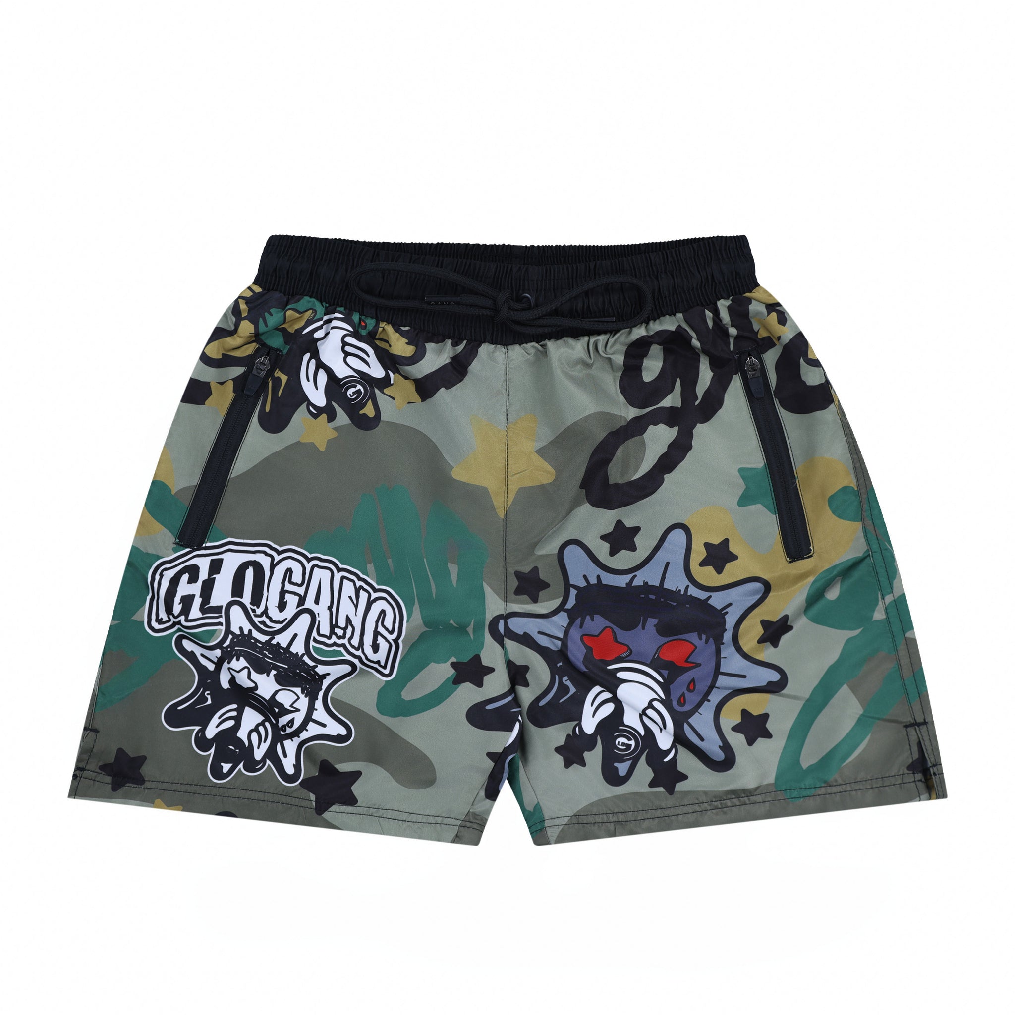 Glo Camo Shorts (Brown)