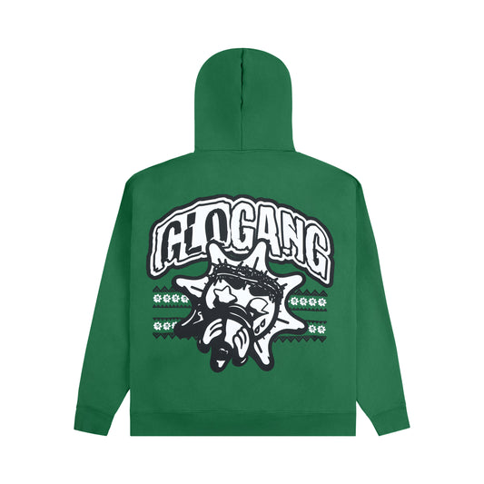 Glo Christmas Hoodie (Green)