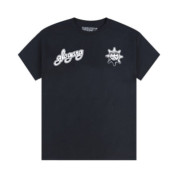 Glo Gang Font Logo Tee (Black)