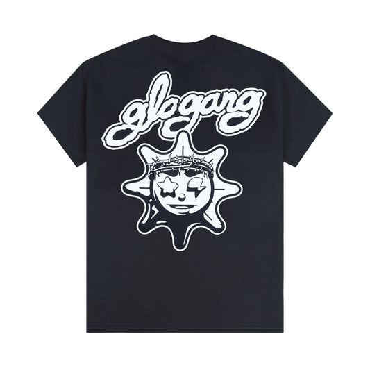 Glo Gang Font Logo Tee (Black)