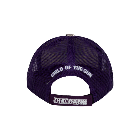 Glo Gang Classic Logo Trucker Hat (Navy/White)