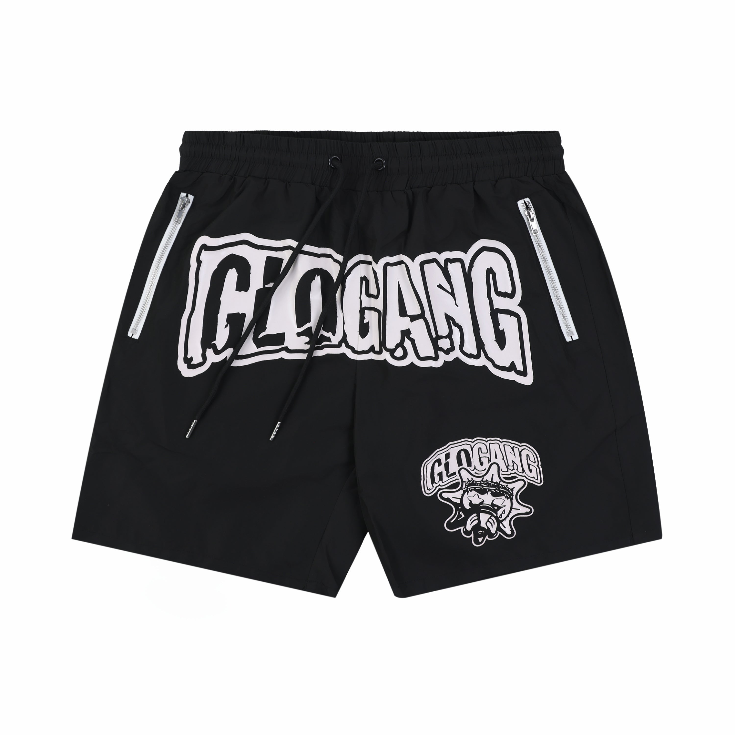 GLOGANG ショートパンツ Sサイズ glogang Glo Gang Ovaya Nylon Shorts (Black)