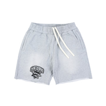 Glo Logo Sweat Shorts (Grey)