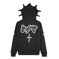 Glo Man Full Zip Hoodie (Black)