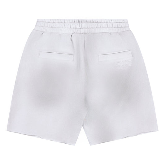 Glo Man Rhinestone Shorts (Dirty White)