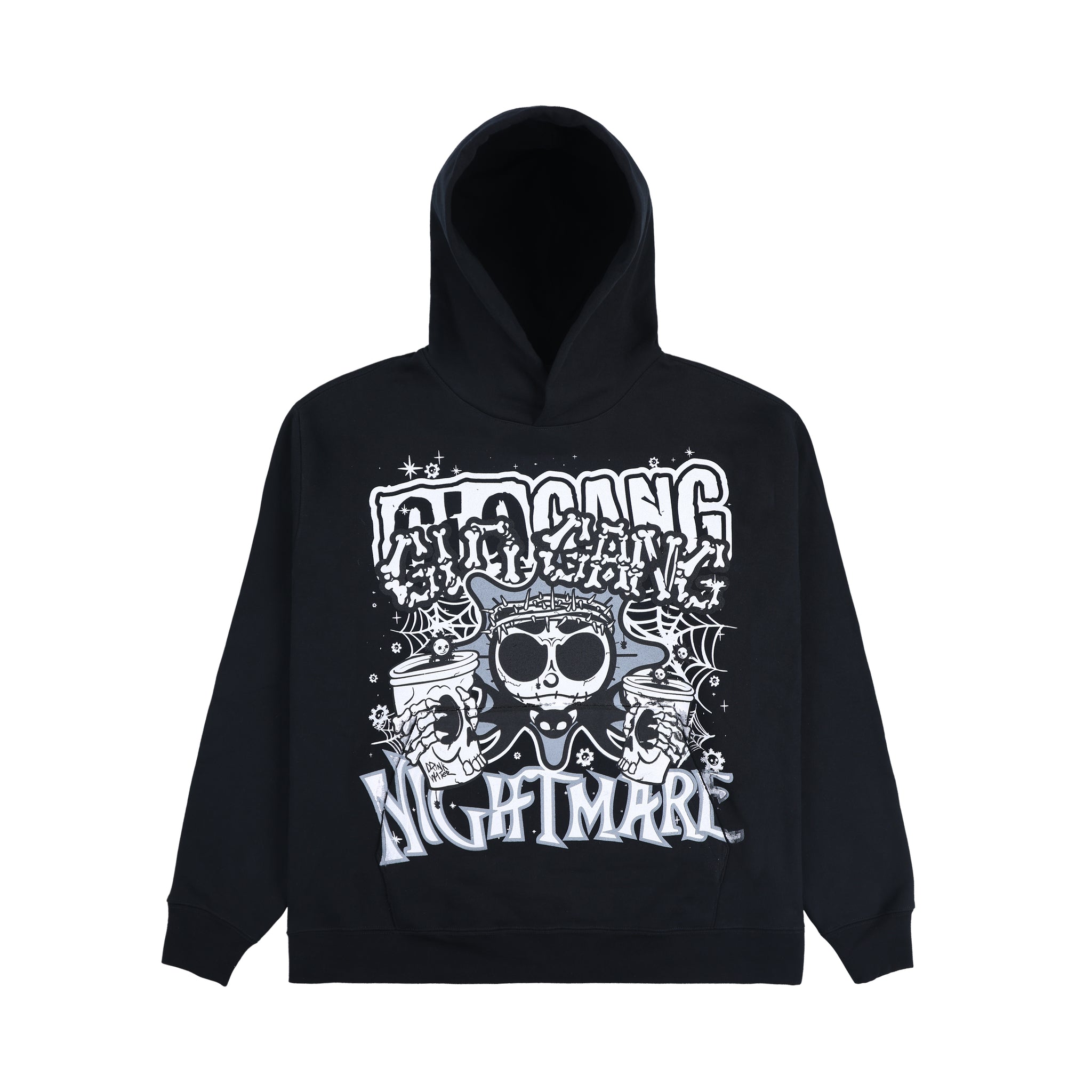 Glo Nightmare Before Christmas Hoodie (Black)