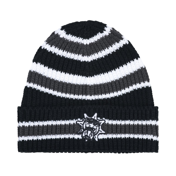 GLOGANG Almighty Ⅱ Beanie(Black/White) Glo Stripe Beanie (Black)