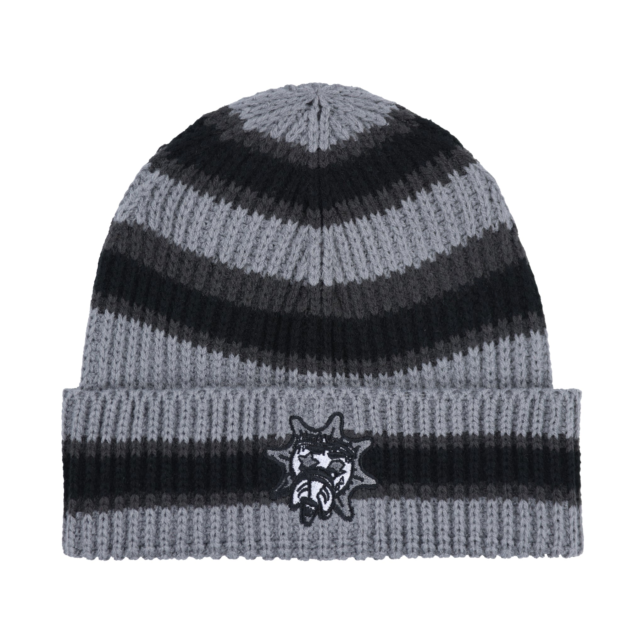 Glo Stripe Beanie (Black/Grey)