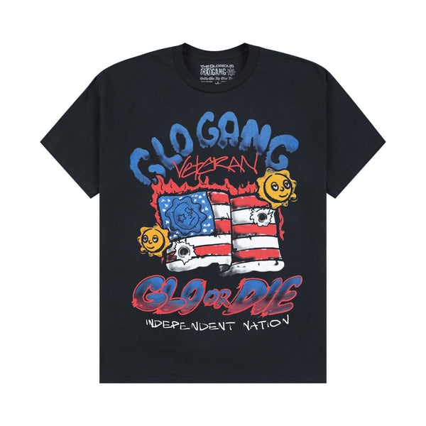 glogang Tシャツ 2017 Glo or Die Veteran Tee (Black)