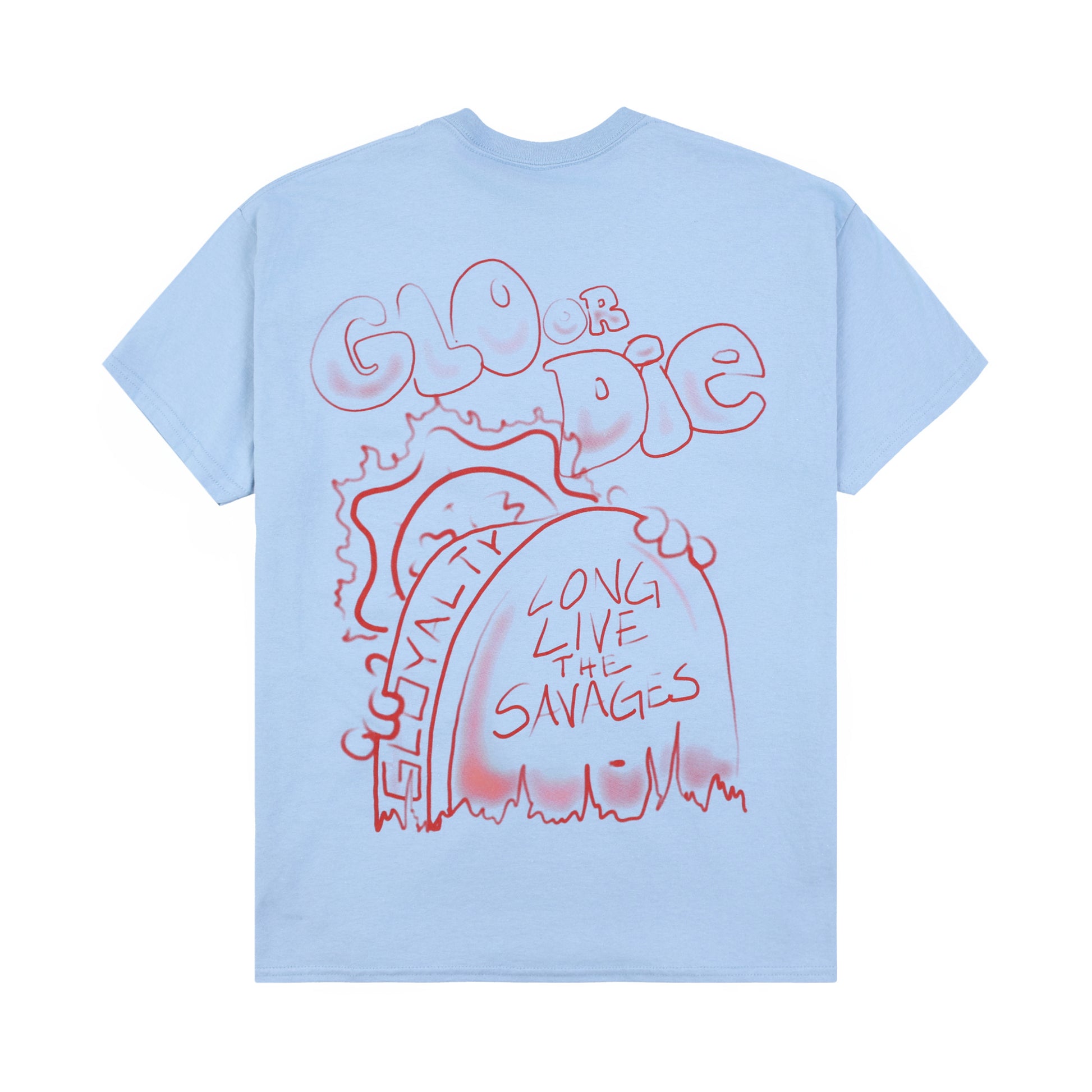 Glo or Die Veteran Tee (Blue)