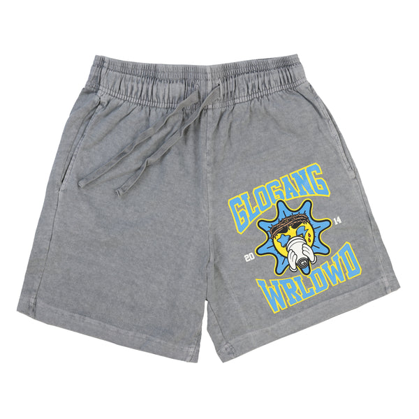 GLO Gang グレーショートパンツ XS Glogang Worldwide Shorts (Grey)