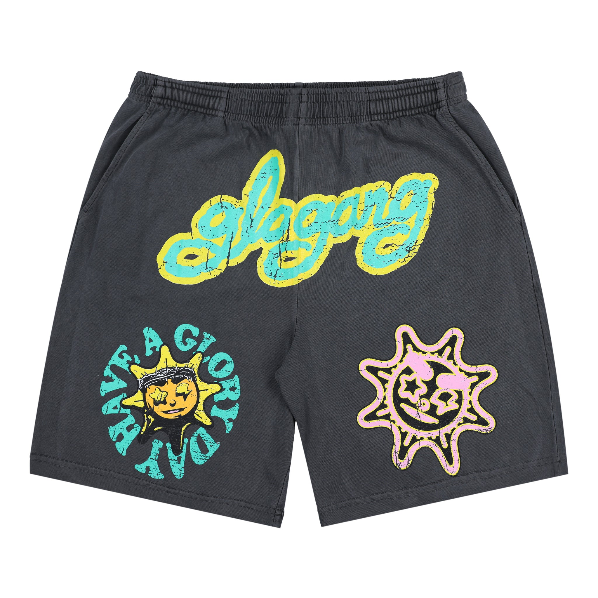Have A Glory Day Shorts (Black)