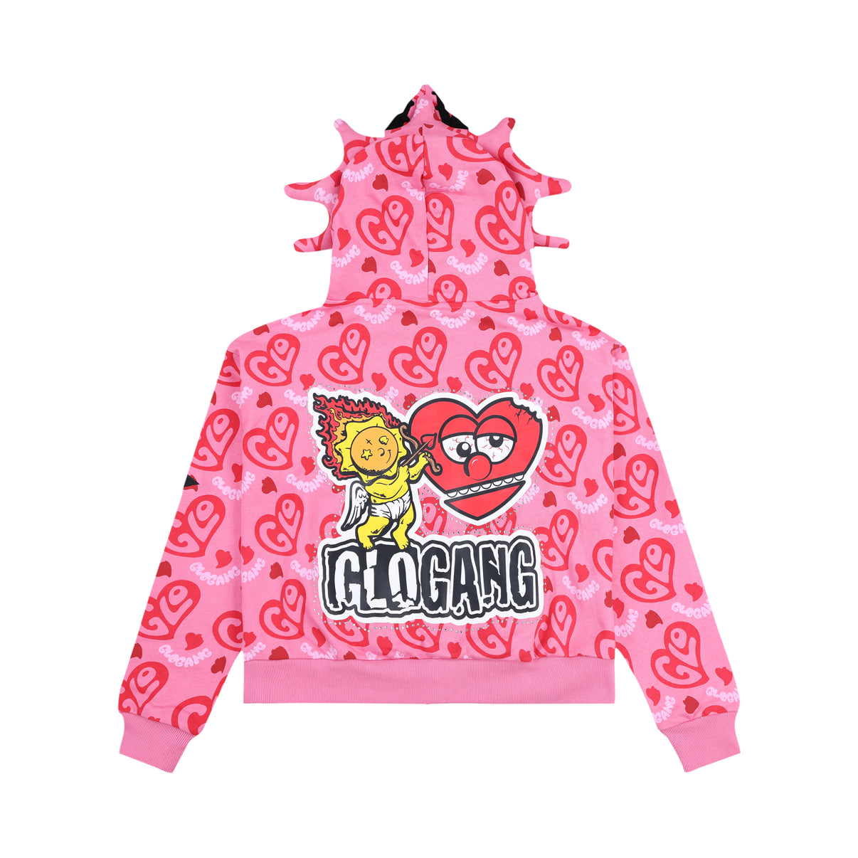 Flag & Anthem Cloud Full Zip in Pink Heather main image 1