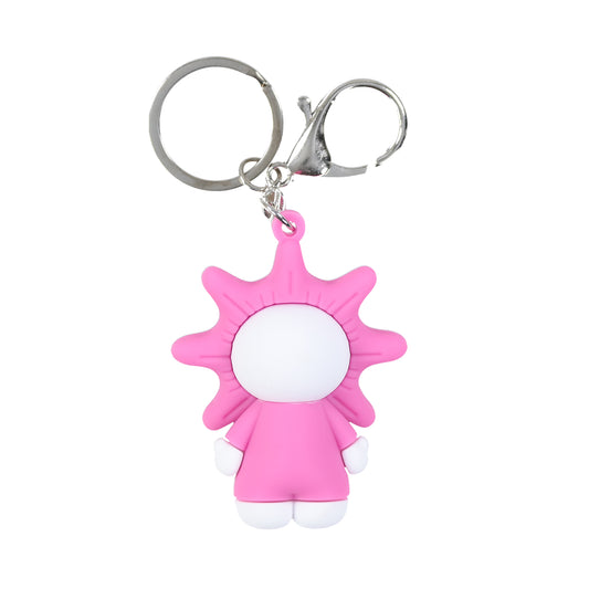 Hello Glo Keychain (Pink)