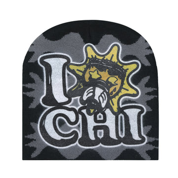 I Glo Chi Beanie (Black