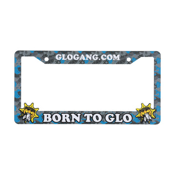 Born to Glo License Plate Frame