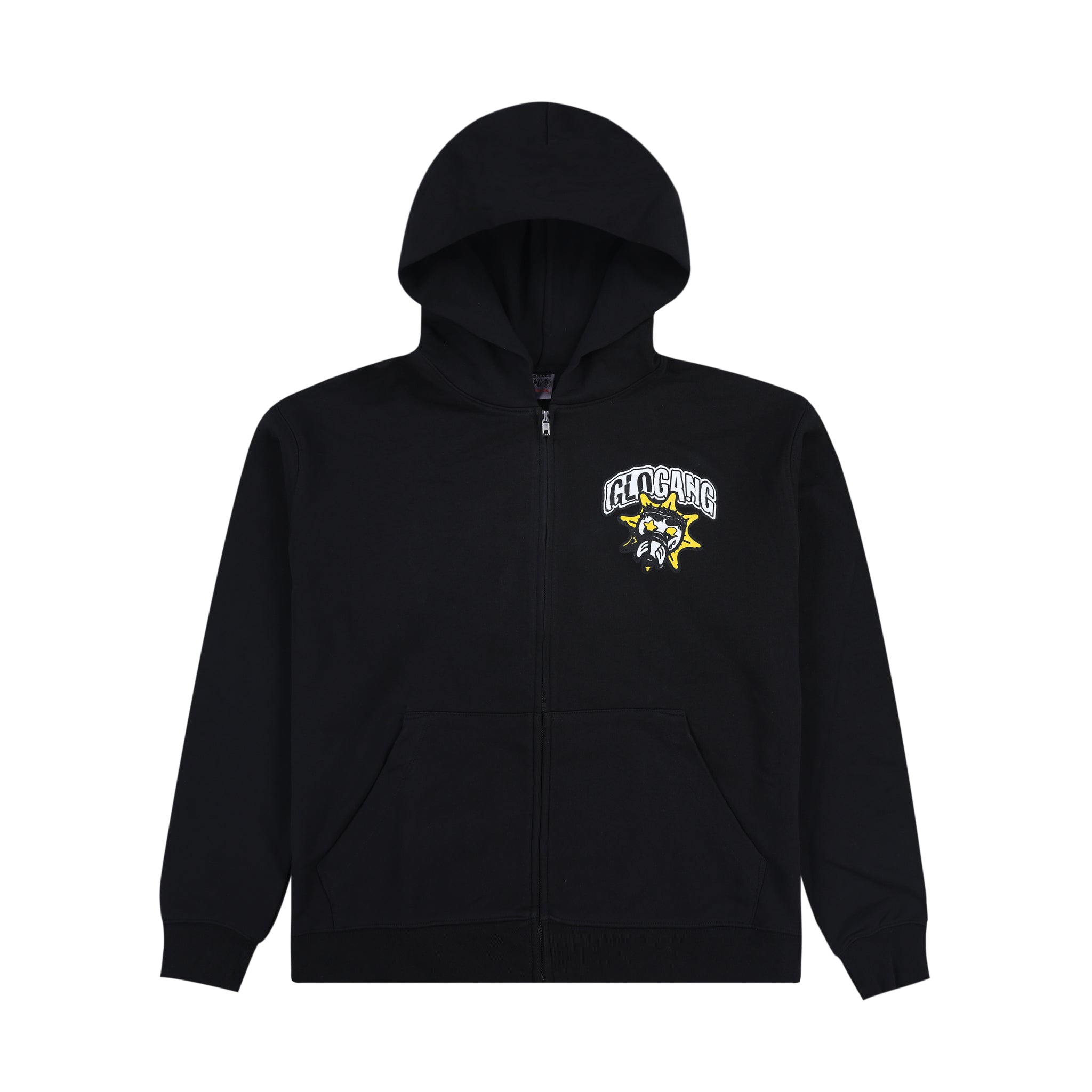 Logo Zip Up Hoodie (Black)