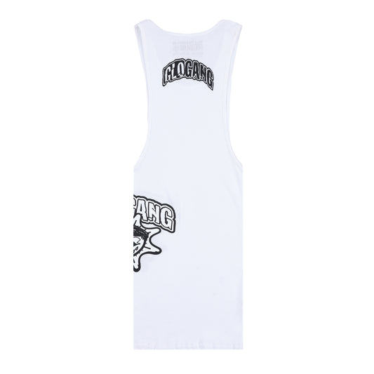 Glo Logo Sum 26 Tank Top (White)