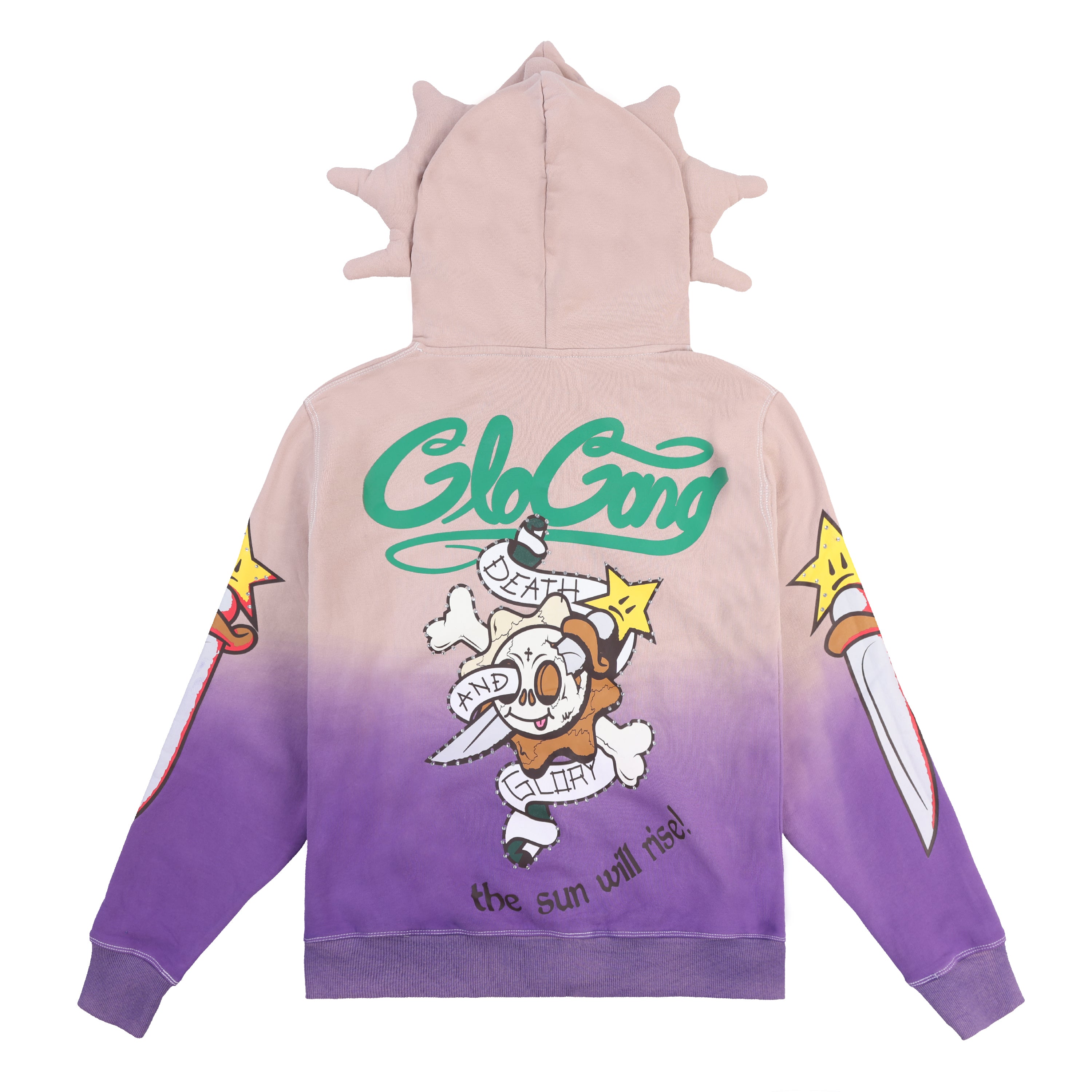 Glo Gang 2024 Almighty ll ‘Grey/Yellow’ Hoodie