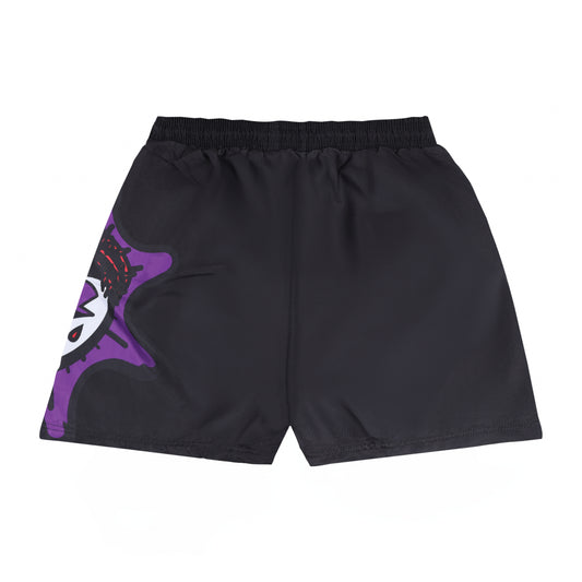 Glo Sun Logo Shorts (Purple Vert)