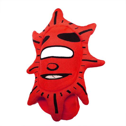 Glo Sun Ski Mask (Red)