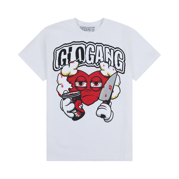 Tシャツ【GLOGANG】Revenge Your Love Tee ホワイト/ブラック Revenge Your Love Tee (White)