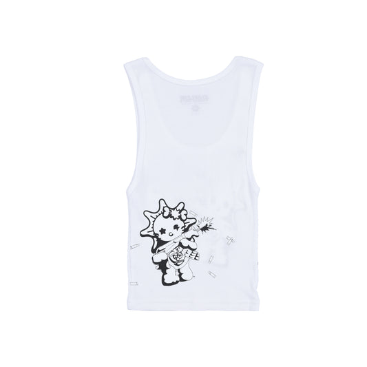 Say Hello 2 My Dracglo Tank Top (White)
