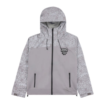 Glo Stars and Sun Windbreaker (Charcoal Grey)