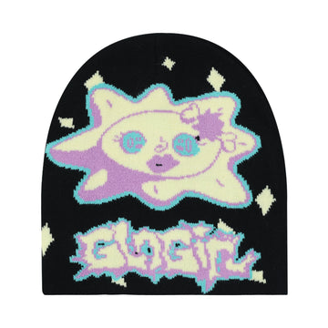 Static Glo Girl Beanie (Black)