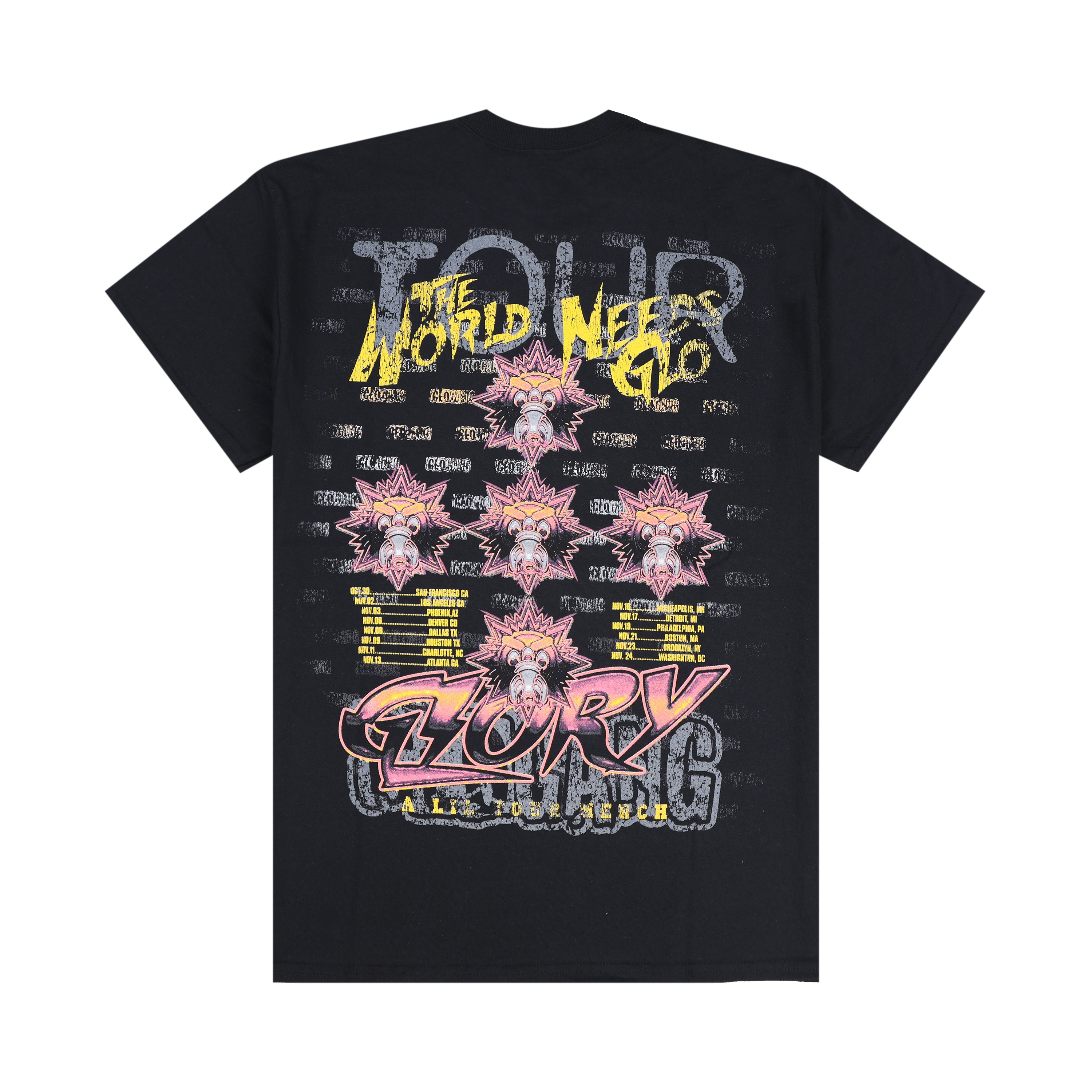 The World Needs Glo Tee (Black)