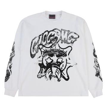Eroded Glo Thermal Long Sleeve (White)