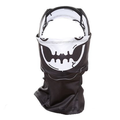 Glo Skeleton Balaclava Ski Mask (Black)