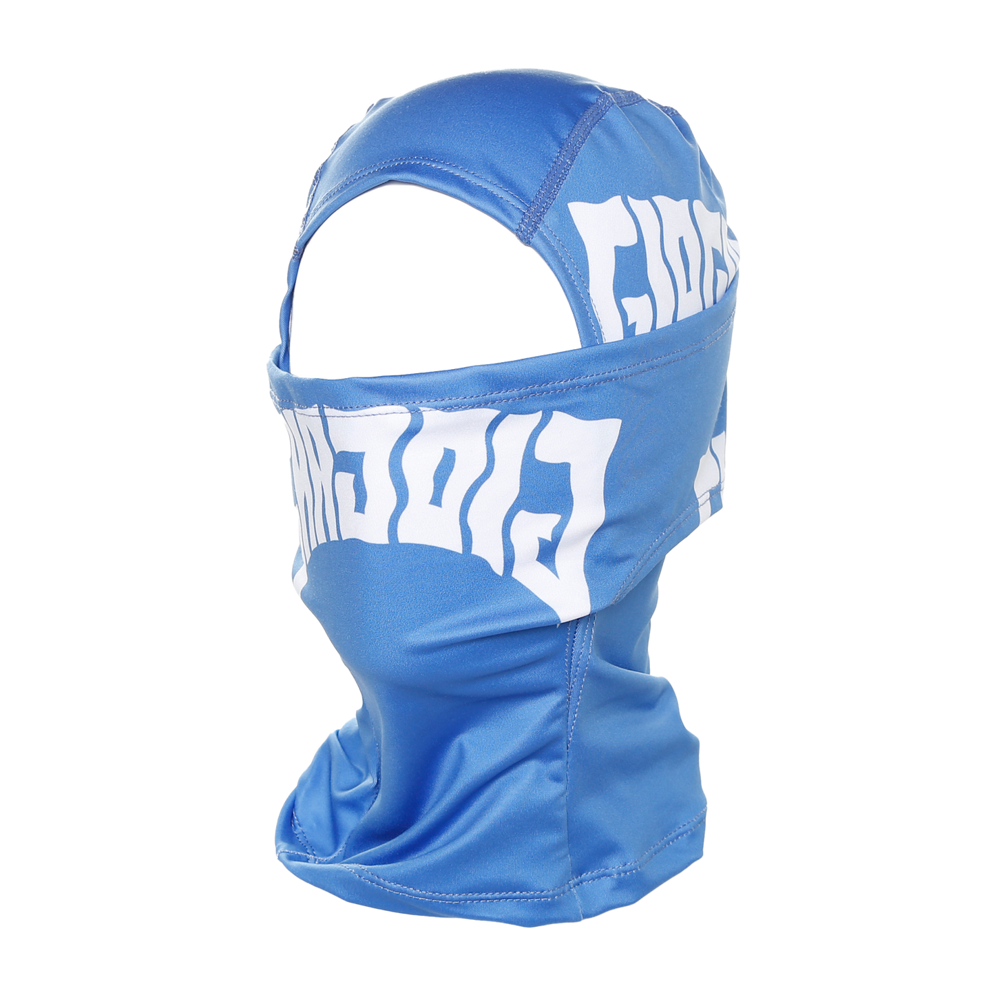 Glo Gang Reverse Logo Balaclava Ski Mask (Blue)